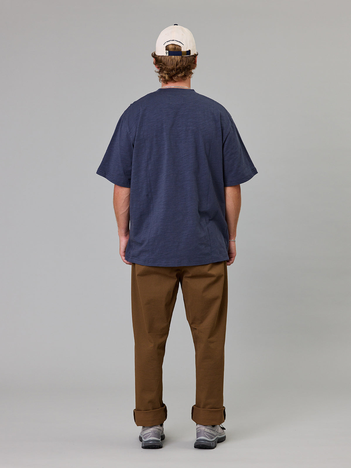 Just Another Fisherman Sea Shore Tee Navy