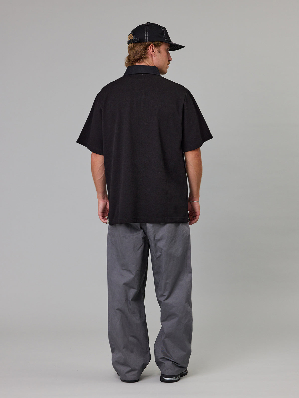 Just Another Fisherman Port Side Polo Black
