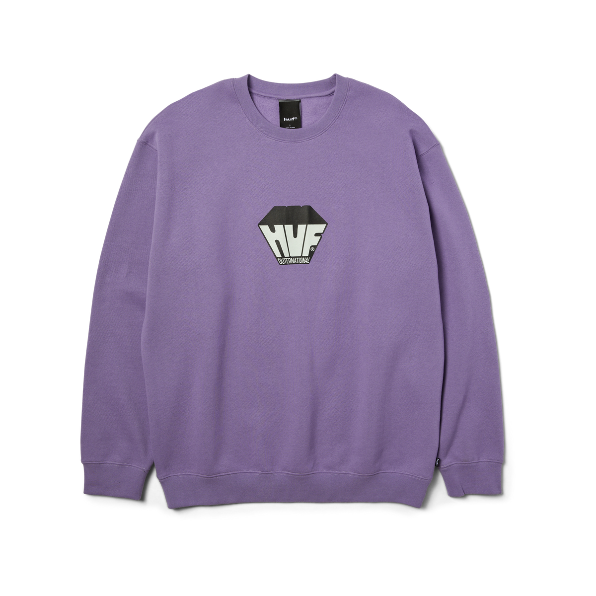 HUF Big Block Crew Dust Purple