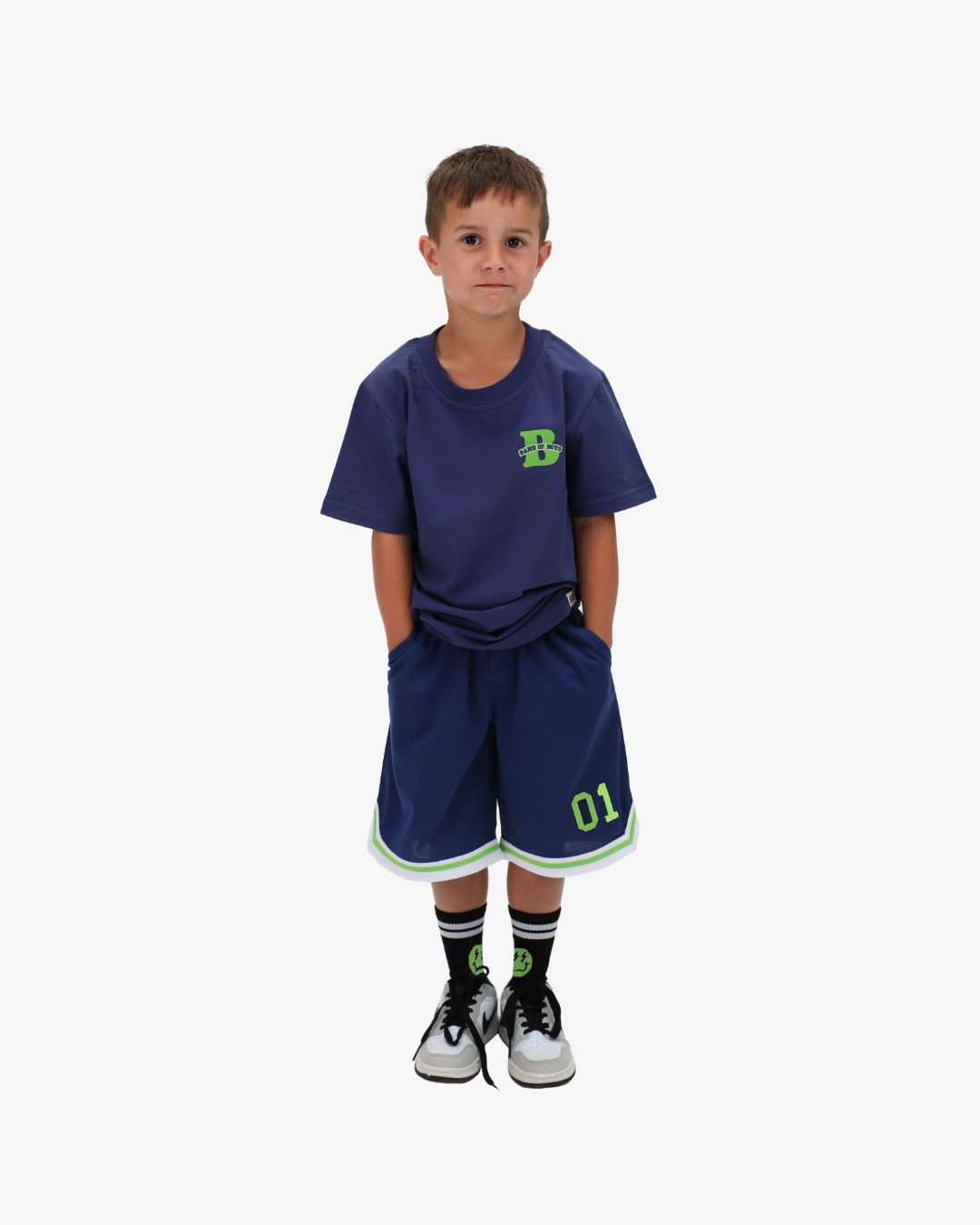 Band of Boys Navy BOB Slam Dunk Shorts