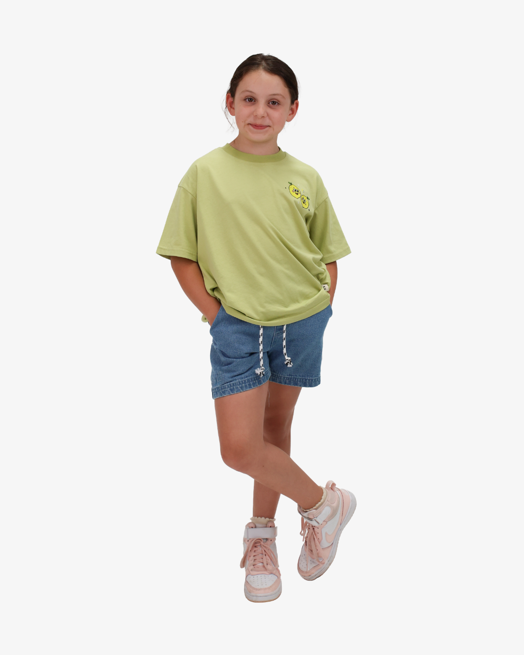The Girl Club Lime Zest Friends Tee