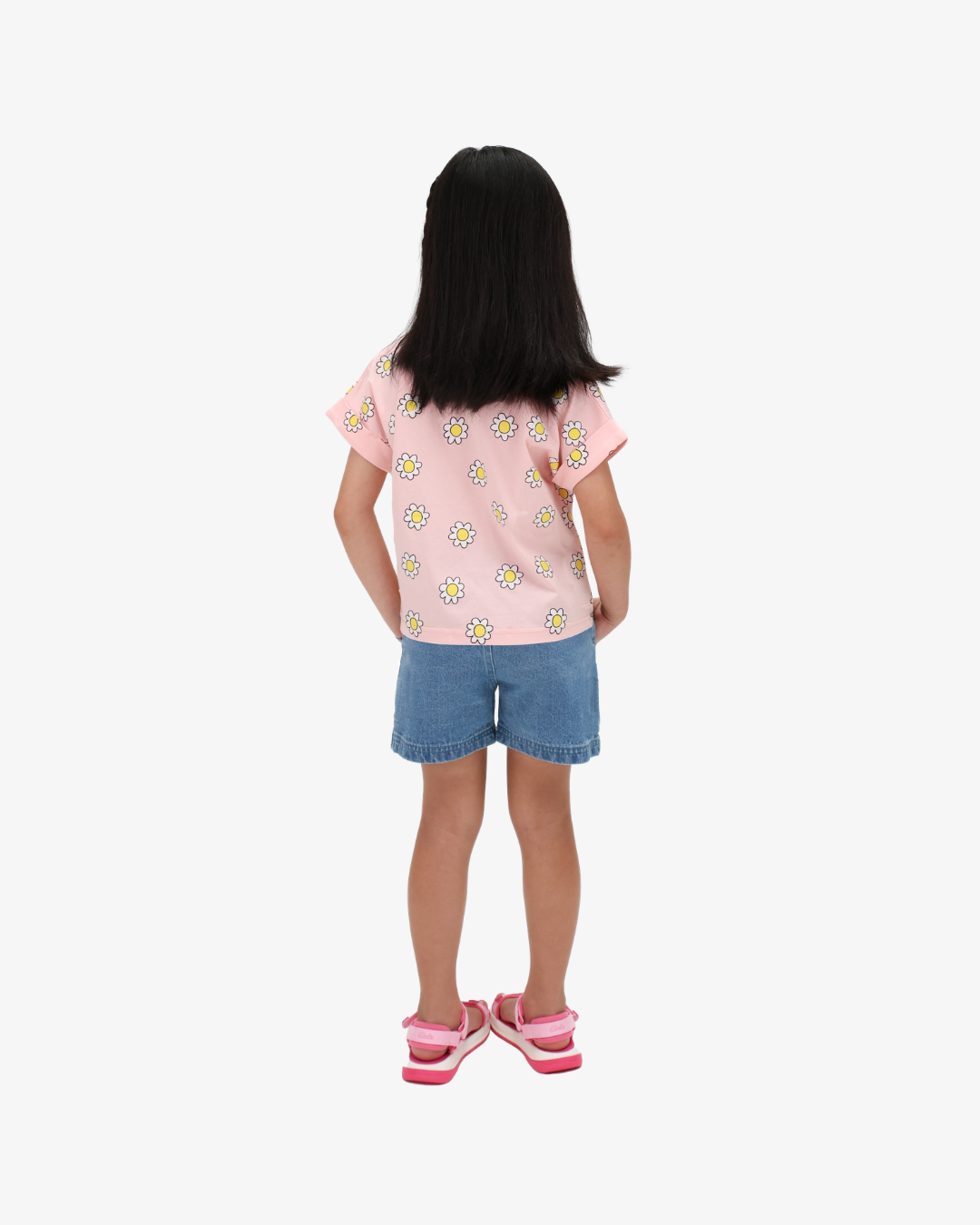 The Girl Club Pink Daisy Top