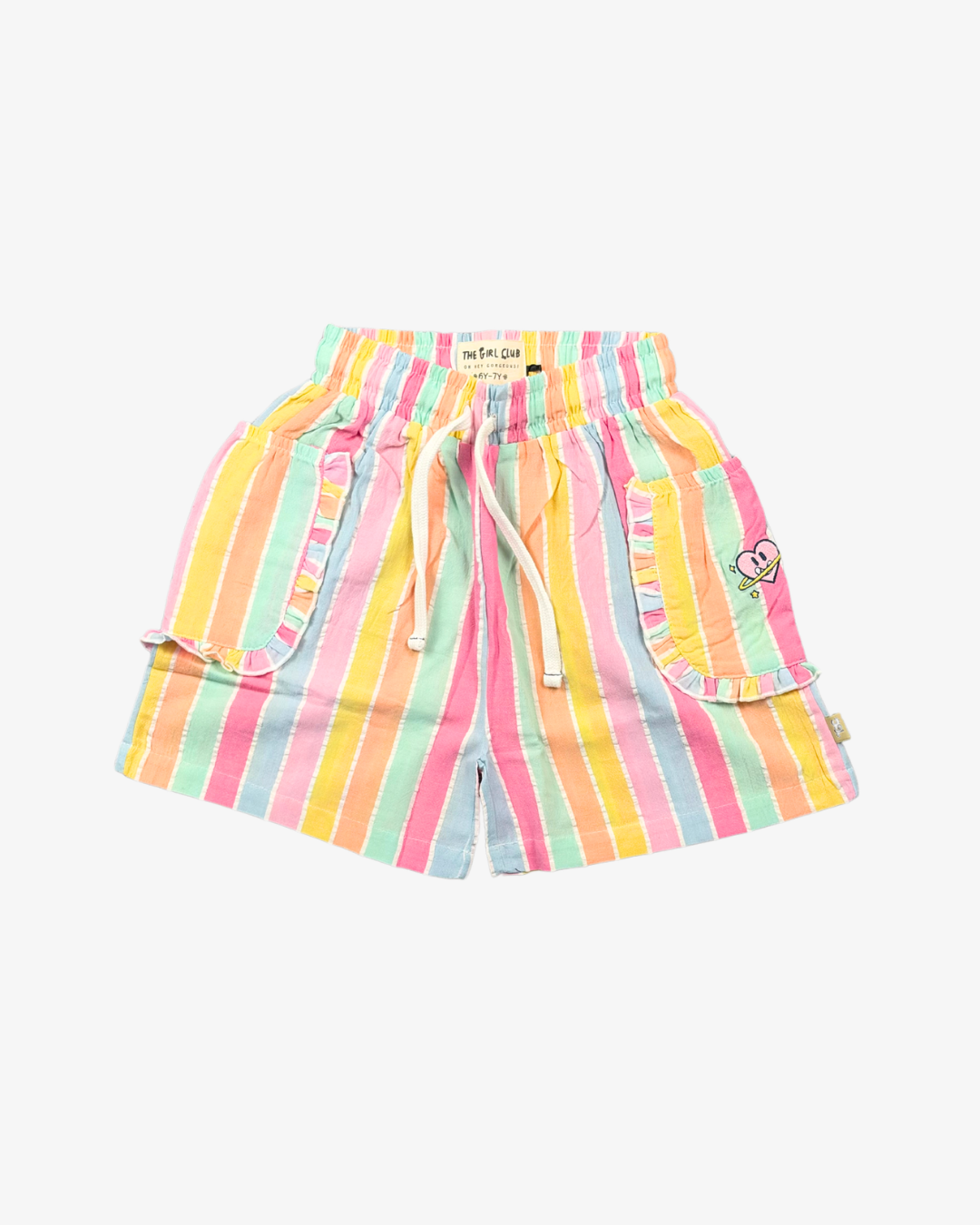 The Girl Club Coral Relaxed Short