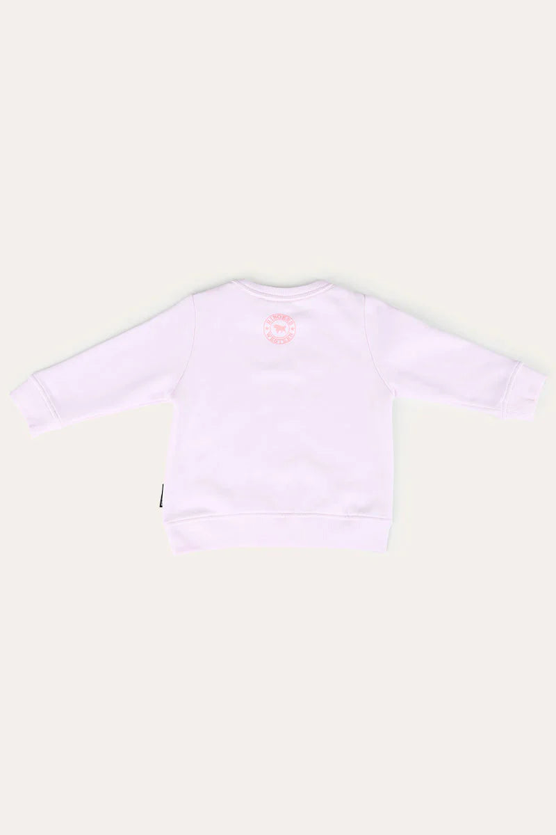 Ringers Western Buttercup Babies Fleece Pullover - Baby Pink