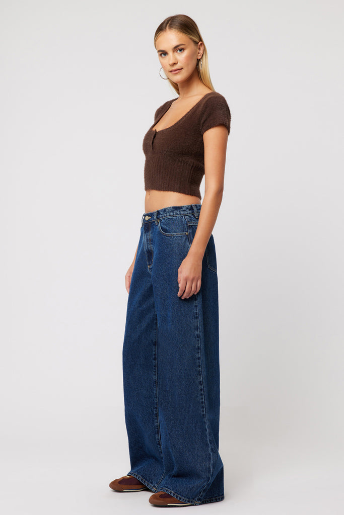 Abrand 95 Super Baggy Tara Dark Blue