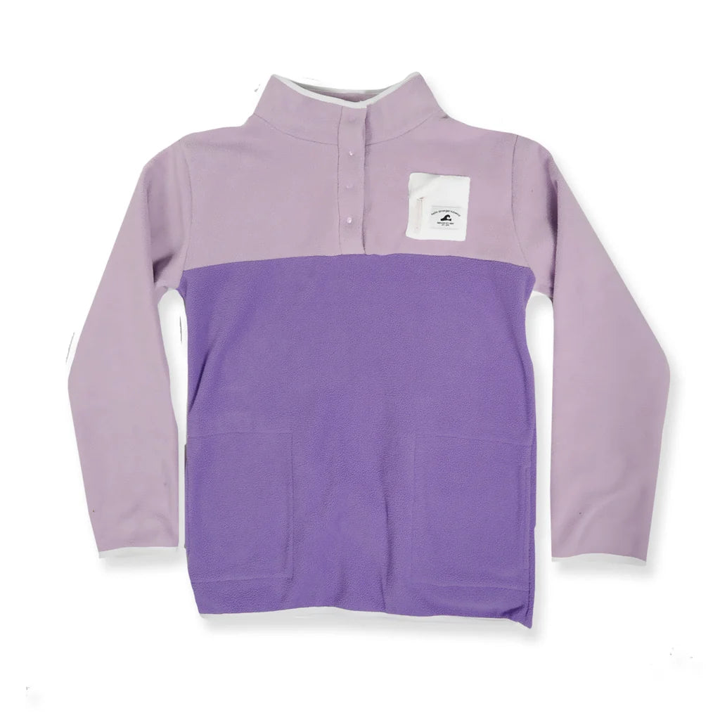 Hello Stranger Girls Adventure Fleece Purple Purple