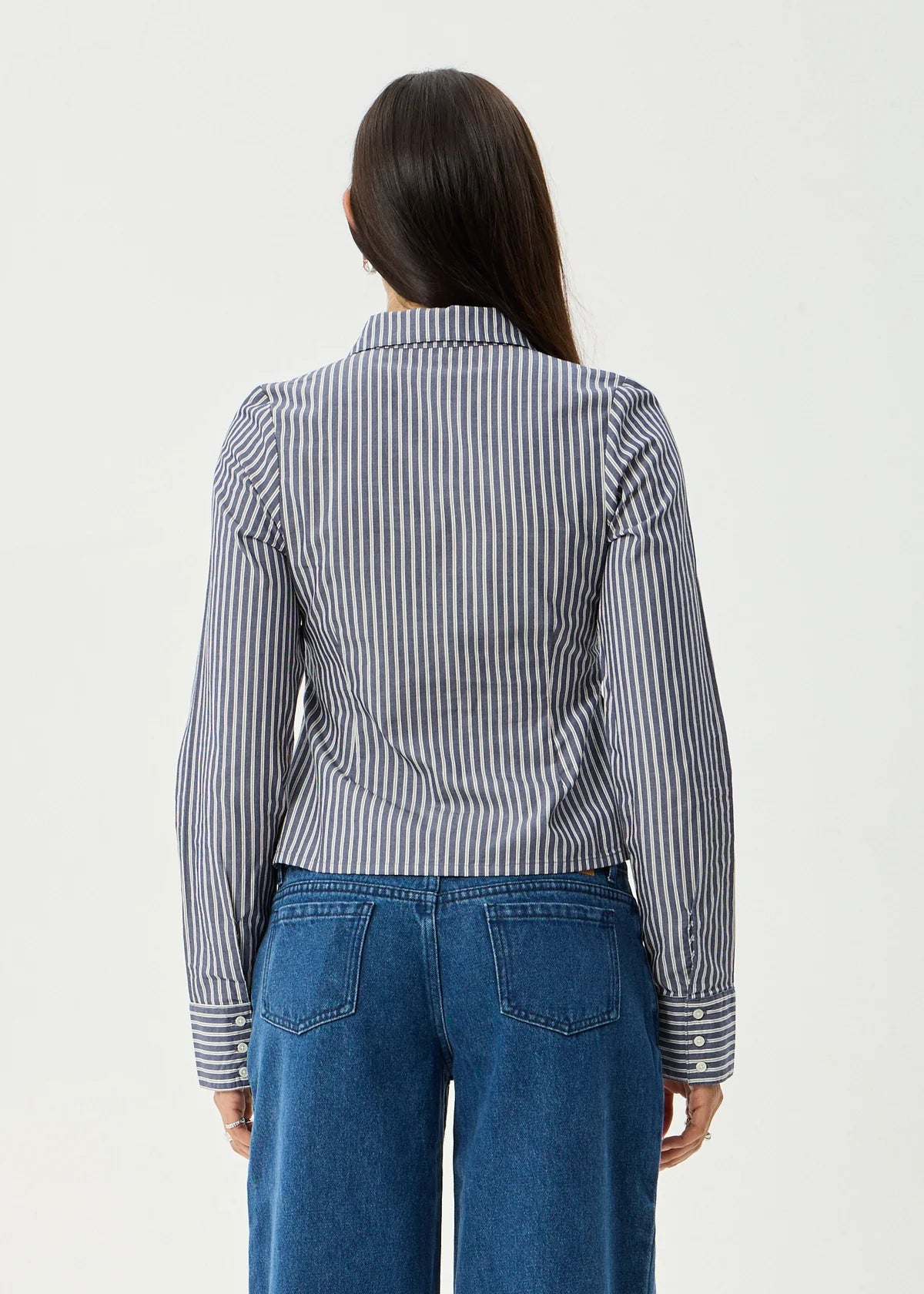 Afends Archive - Shirt - Navy Stripe