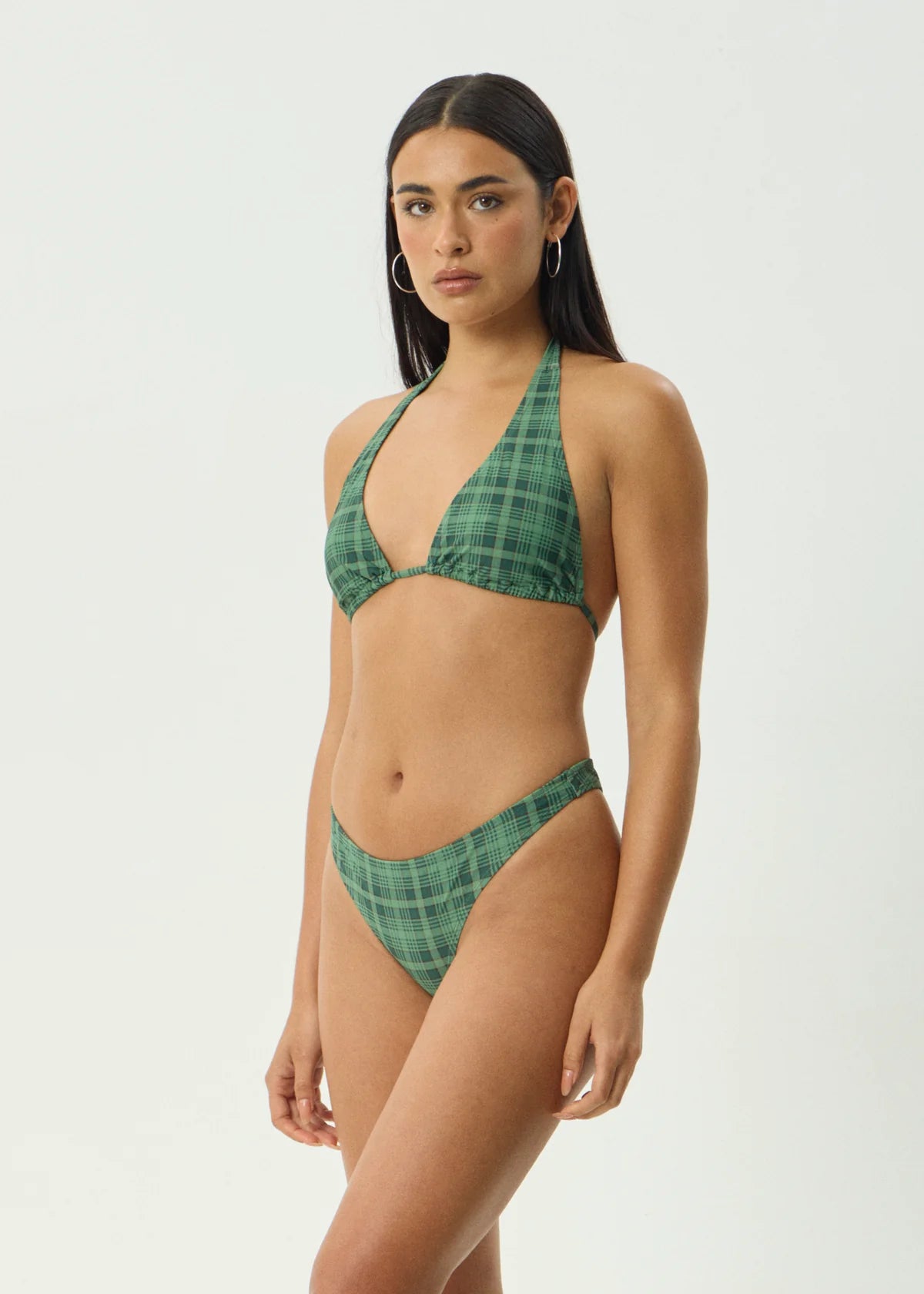 Afends Lonnie - Bikini Bottom - Hunter Green