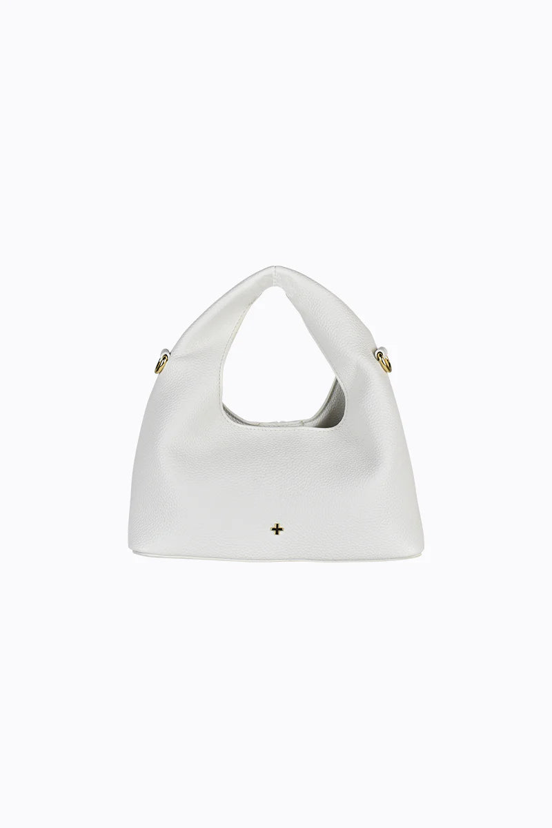 Peta + Jain Bambino Crossbody Bag White Pebble/Gold