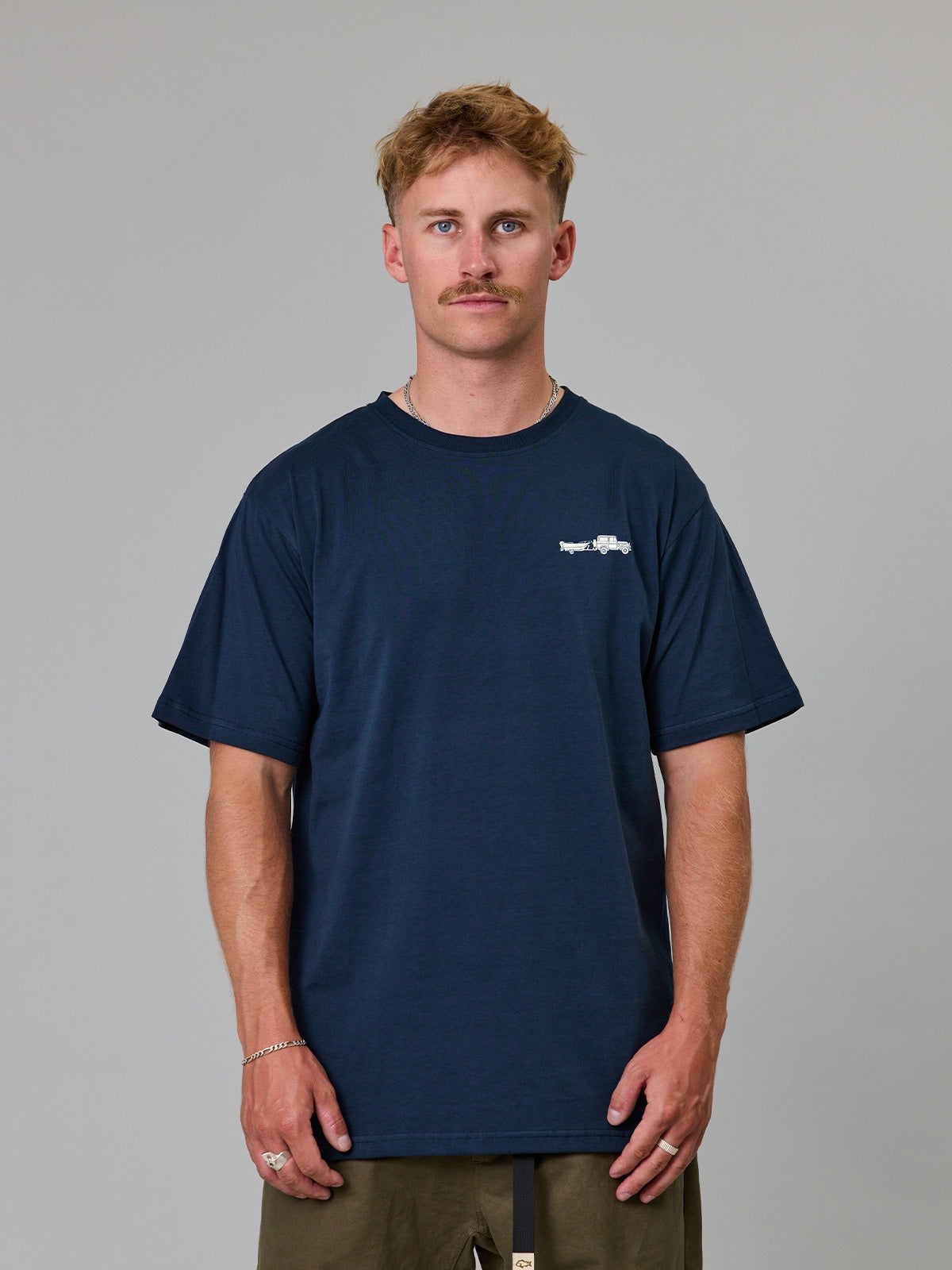 Just Another Fisherman Cruiser Life Sea Tee - Navy