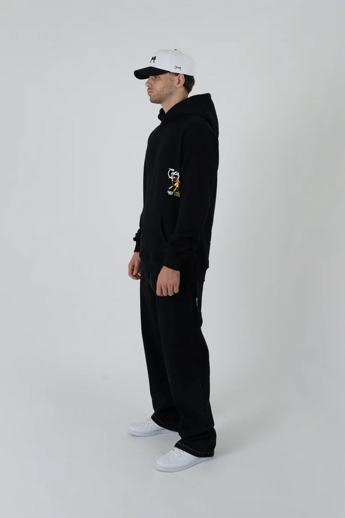 Crate x Space Man Candy Superfleece Hoodie Black