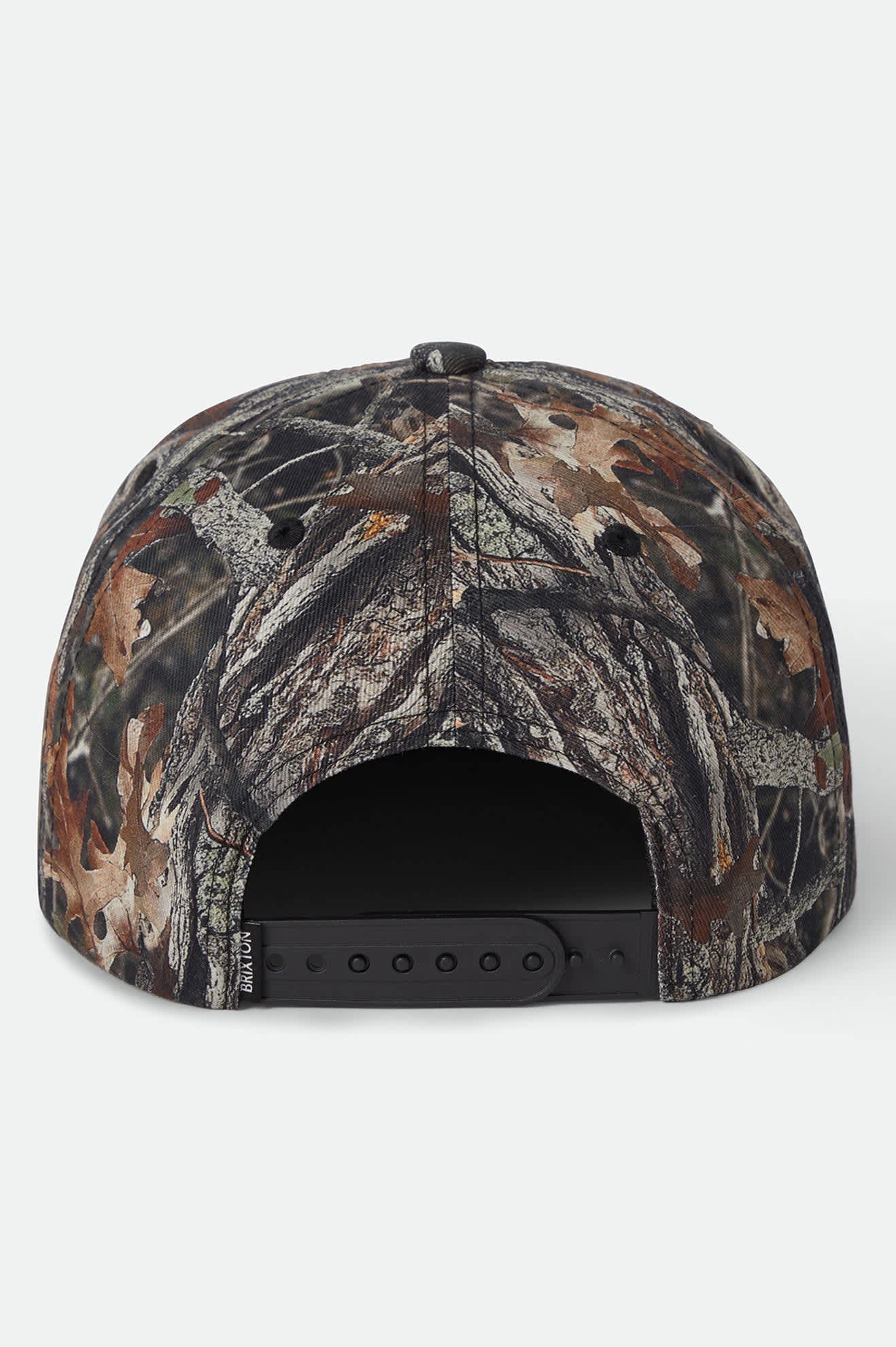 Brixton Division Snapback Tree Camo/Olive