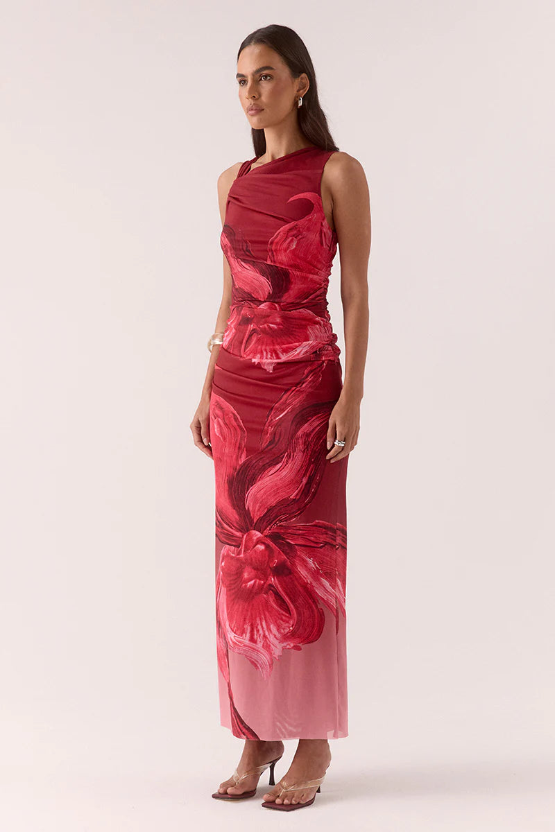 Sovere Florence Dress Raspberry
