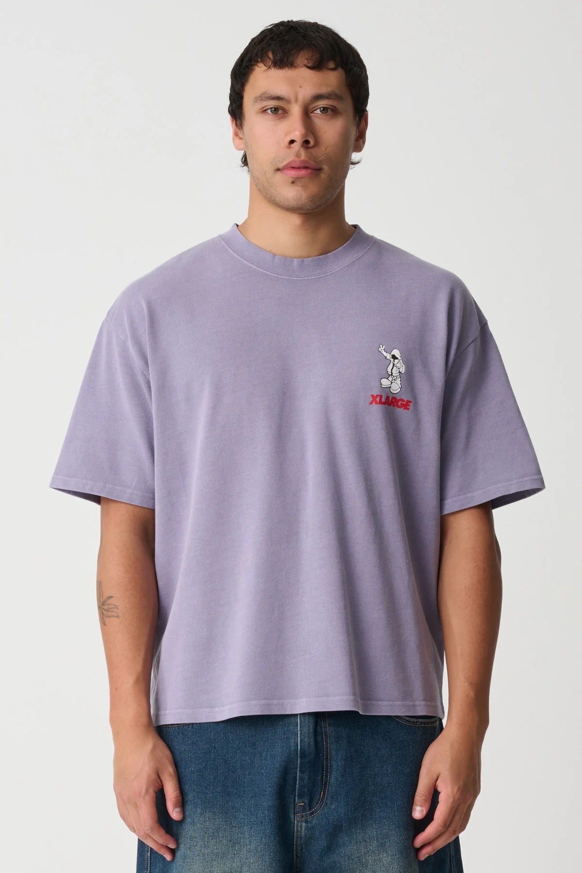 XLARGE Peace & Fortune Gorilla Fit Tee White