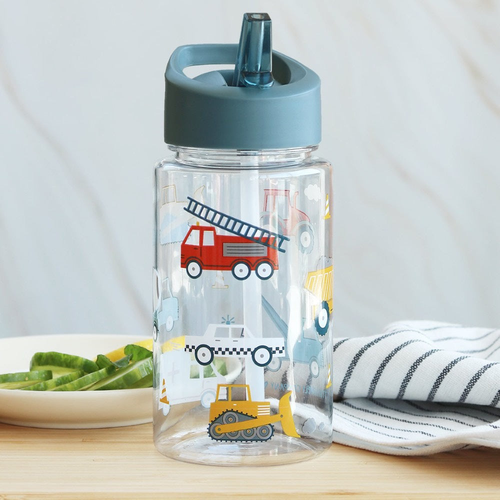 Kin and Co Vehicles Tritan Drink Bottle