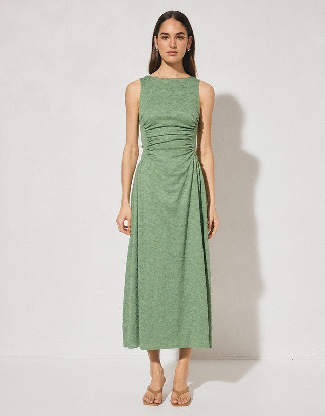 Mon Renn Zenyra Dress Nephrite Green