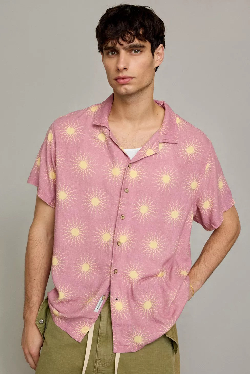 Critical Slide Sun Salute Resort SS Shirt Dusty Rose