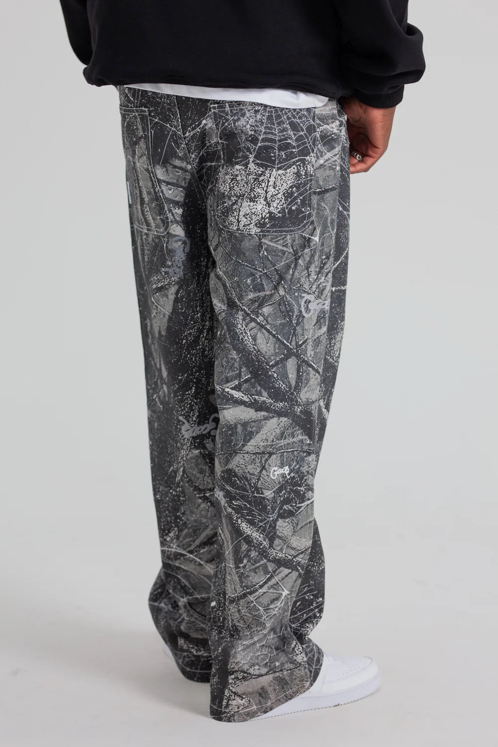 Crate Baggy Barry Tree Camo 2.0 Denim - Midnight