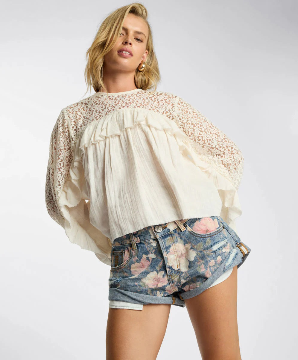 One Teaspoon Willow Haven Blouse Ivory