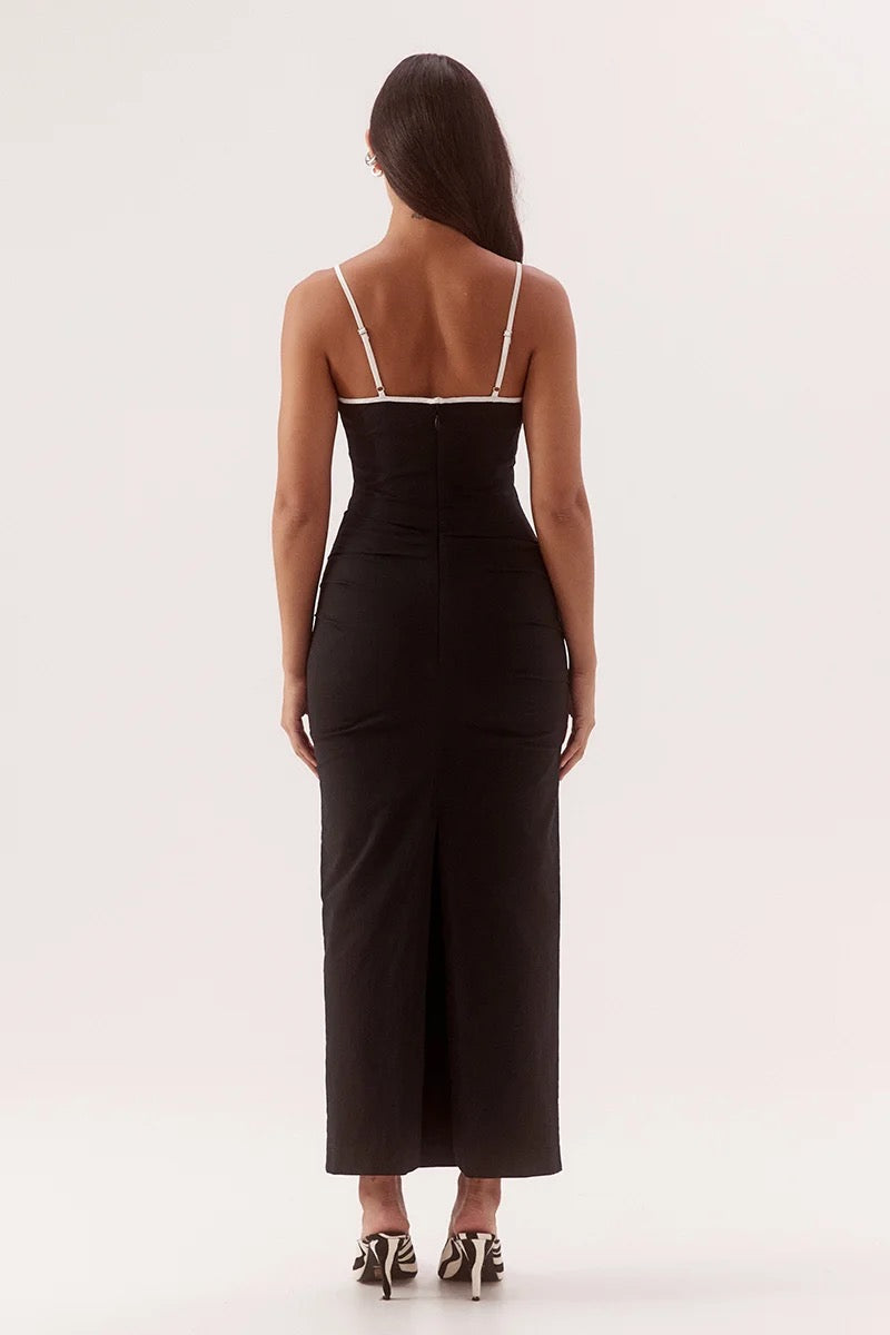 Sovere Britta Dress Black/Chalk