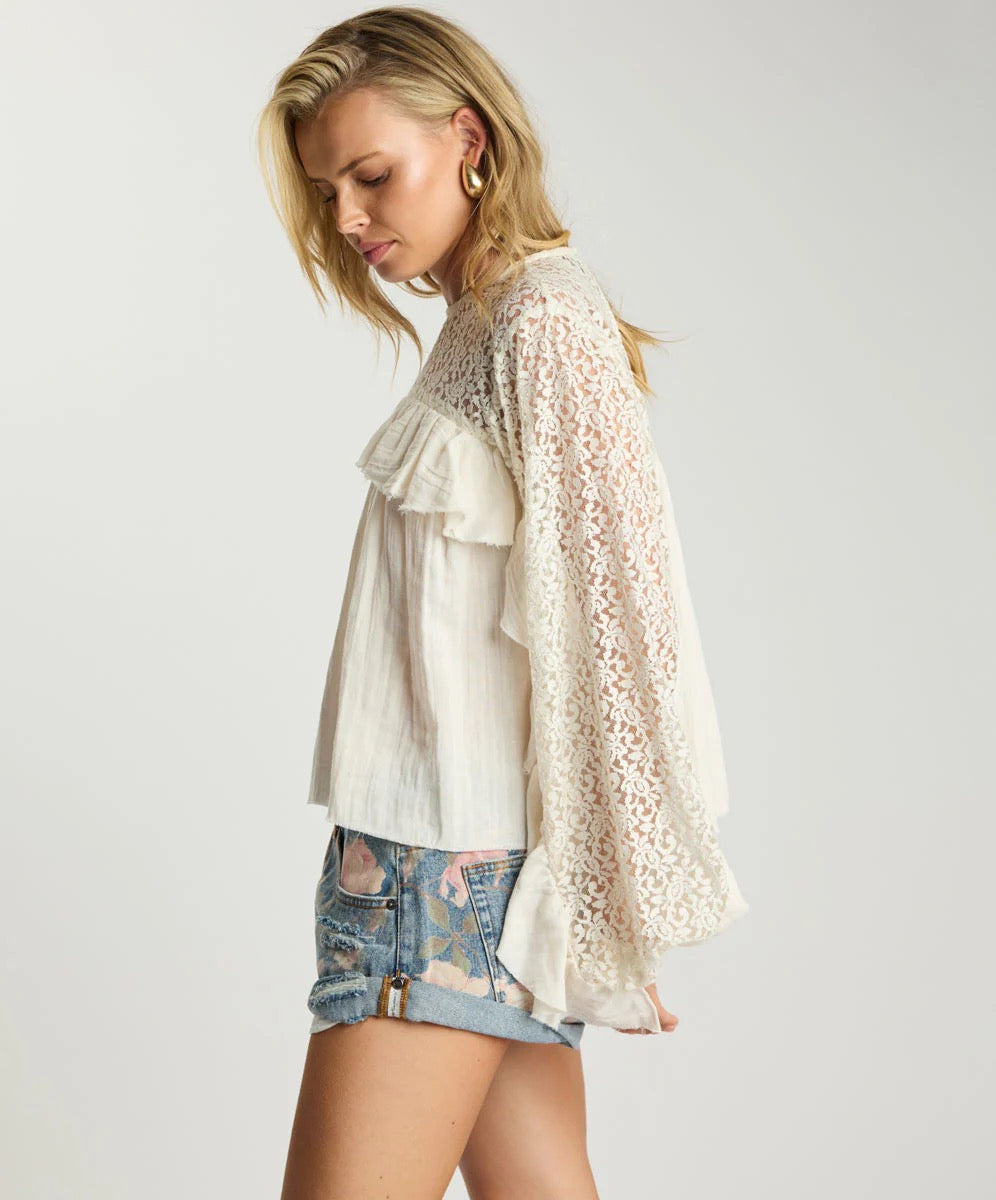 One Teaspoon Willow Haven Blouse Ivory