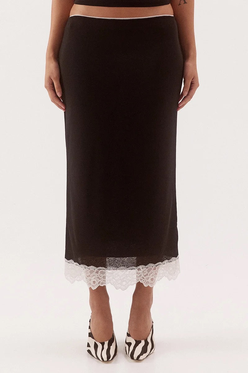 Sovere Harlow Skirt Black/Chalk