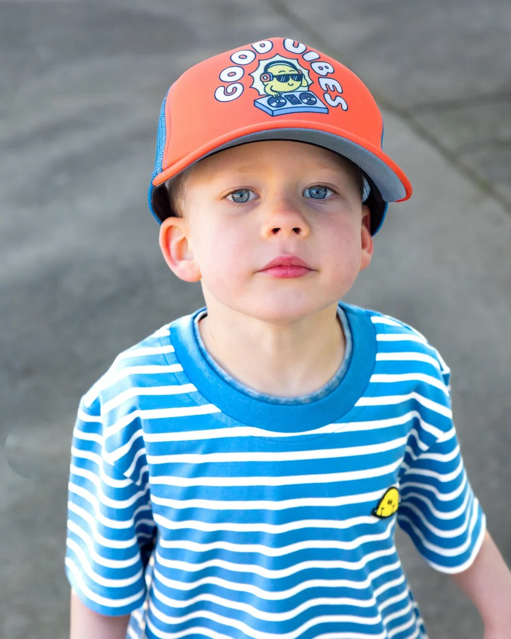 Band of Boys BOB Good Vibes Curved Peak Cap