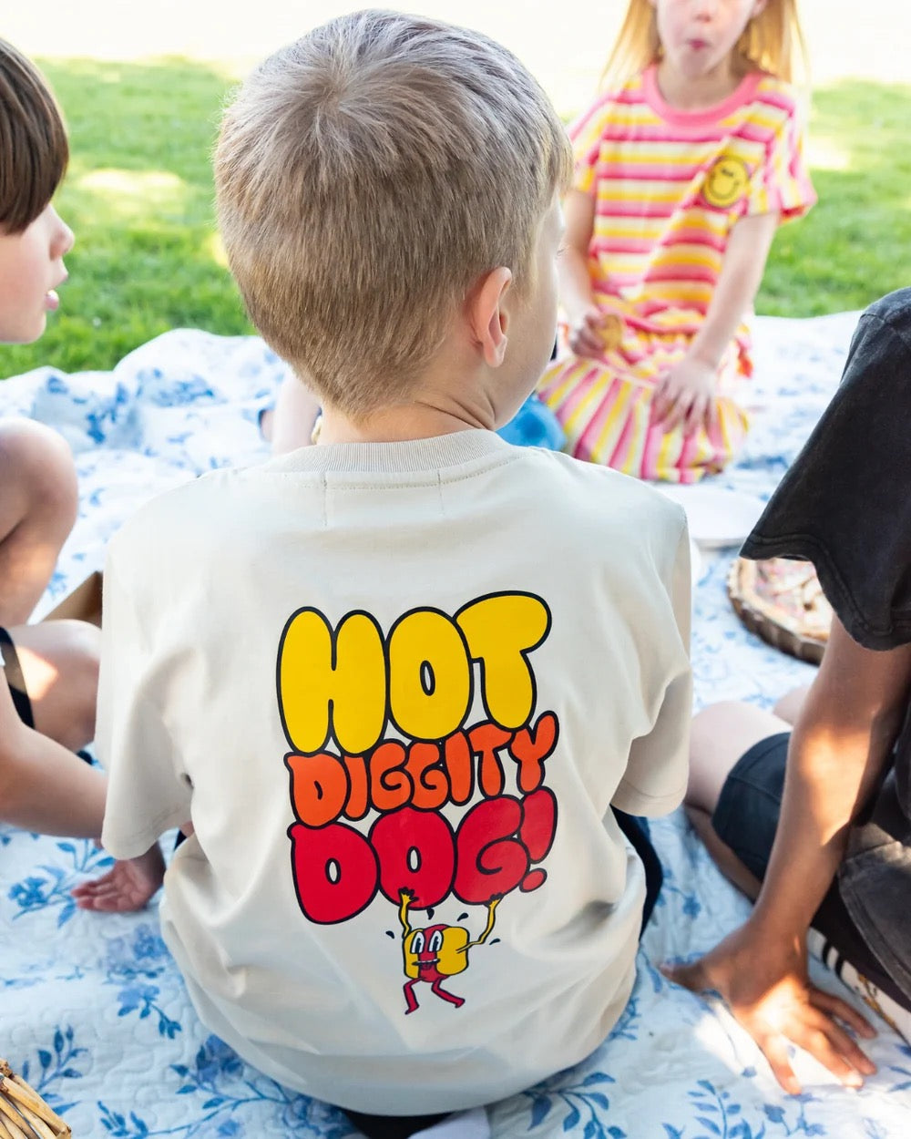 Band of Boys Ivory Hotdog Tee