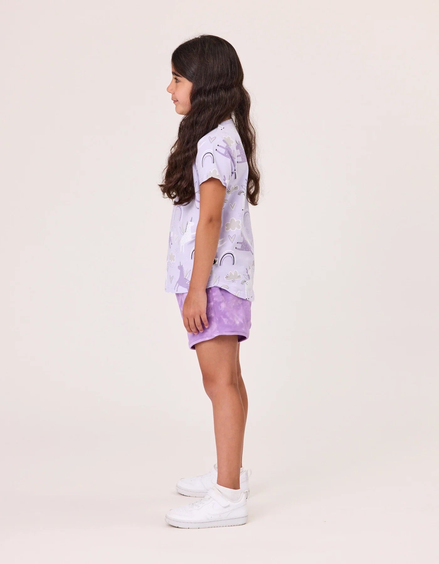 Kissed by Radicool Amethyst Tie Dye Short