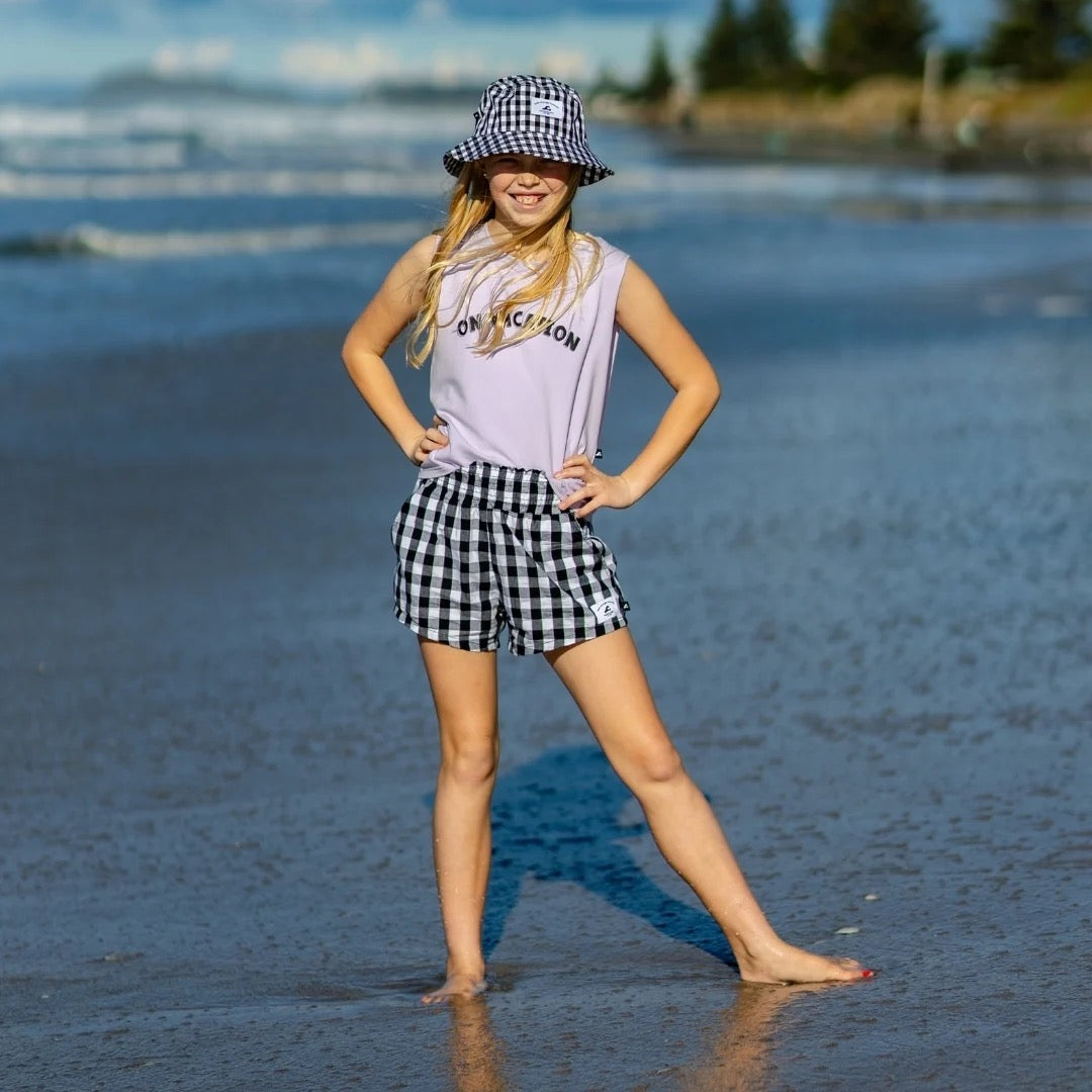 Hello Stranger Playful Shorts Gingham