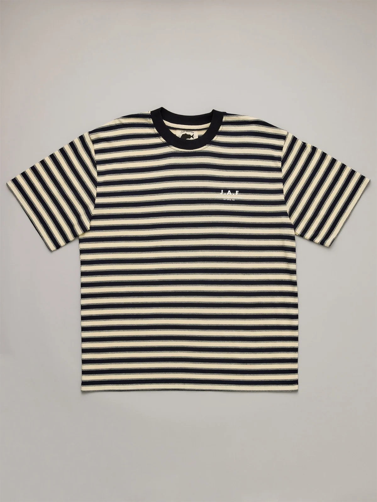 Just Another Fisherman JAF Shore Tee Navy Stripe