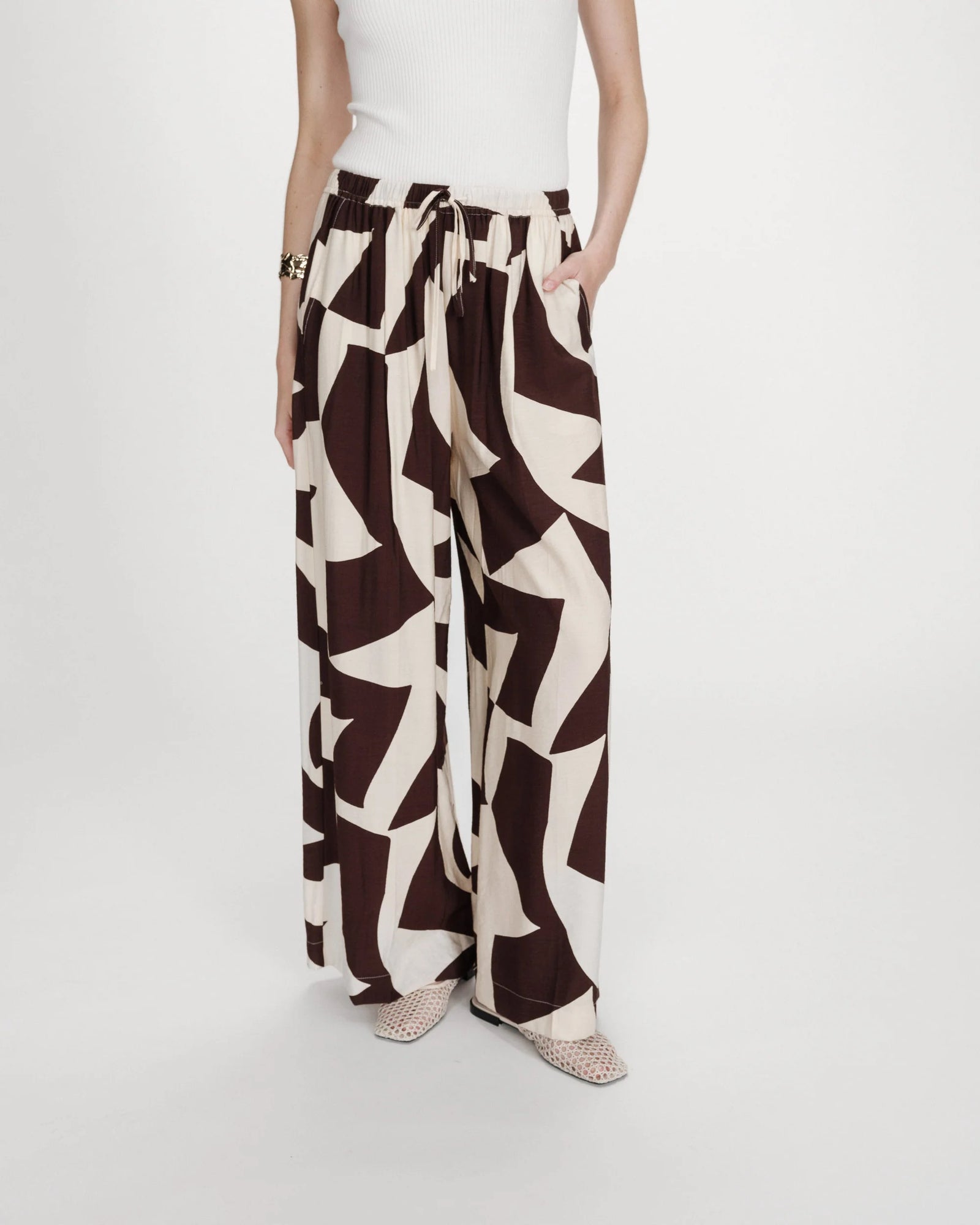 Grace & Mila Veni Pants Chocolat(Chocolate)