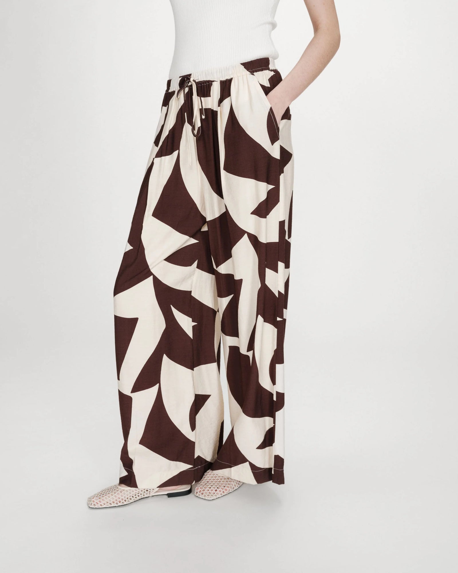 Grace & Mila Veni Pants Chocolat(Chocolate)