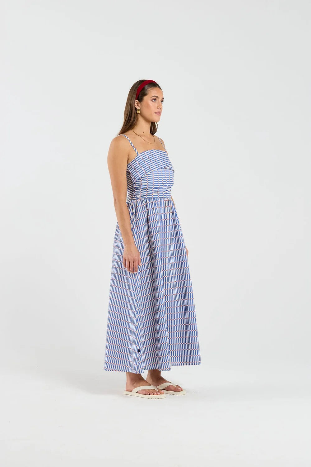 Thing Thing Sunkiss Dress Carnival Stripe