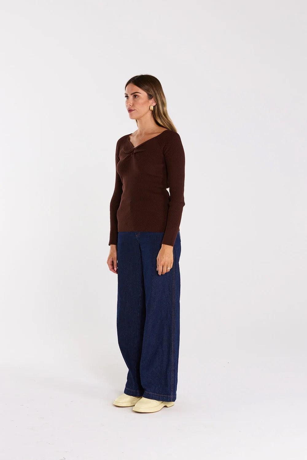 Thing Thing Loop Longsleeve Chocolate