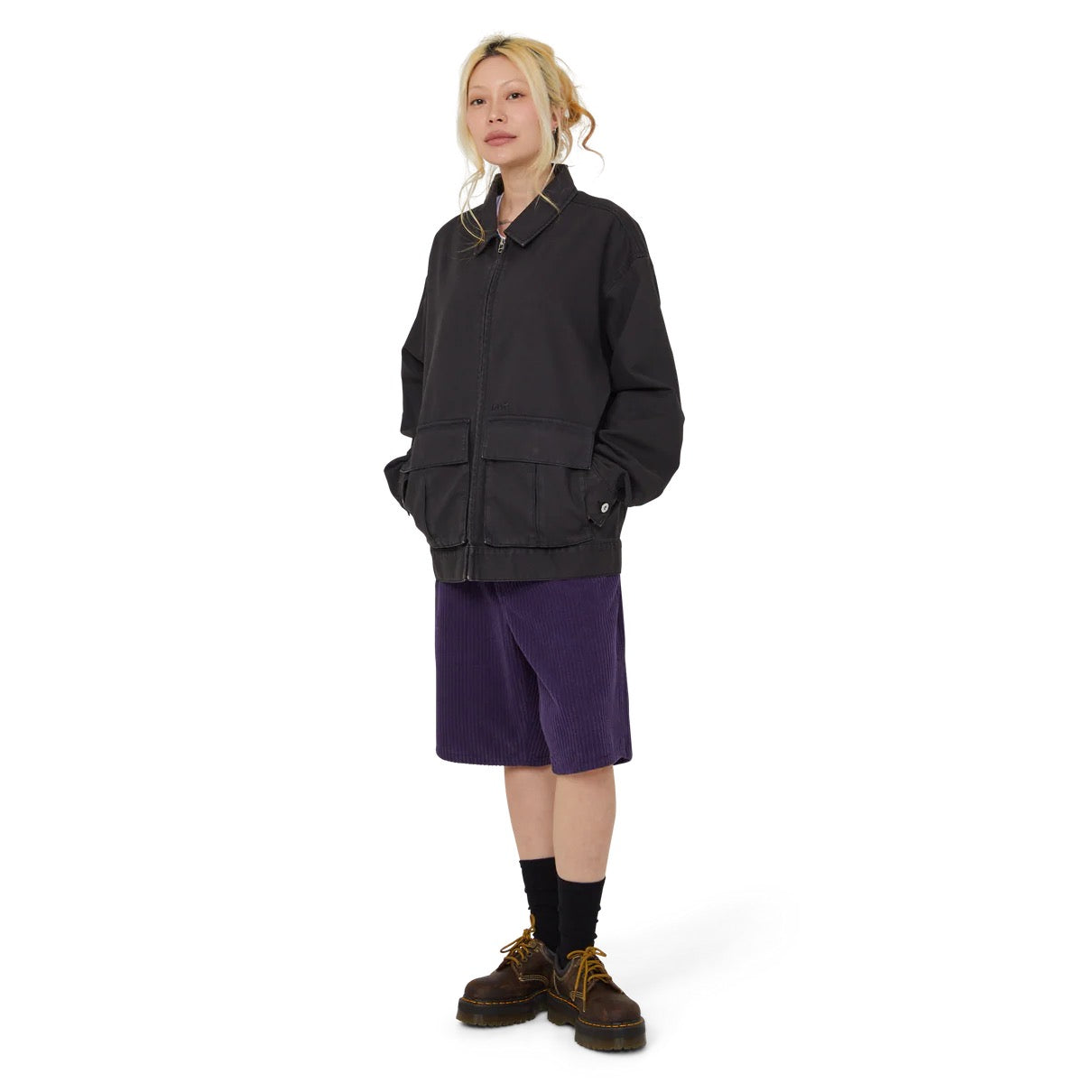 HUF Pacific Work Jacket Black