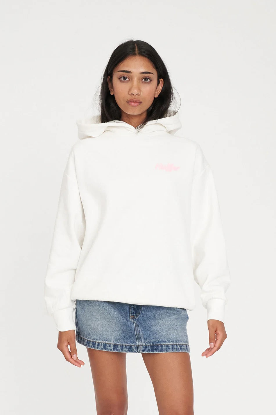 Huffer Womens Weekend Hood/Trio Chalk