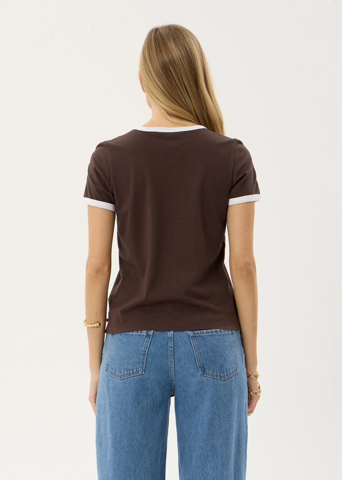 Afends Hellbound Raglan Tee Coffee