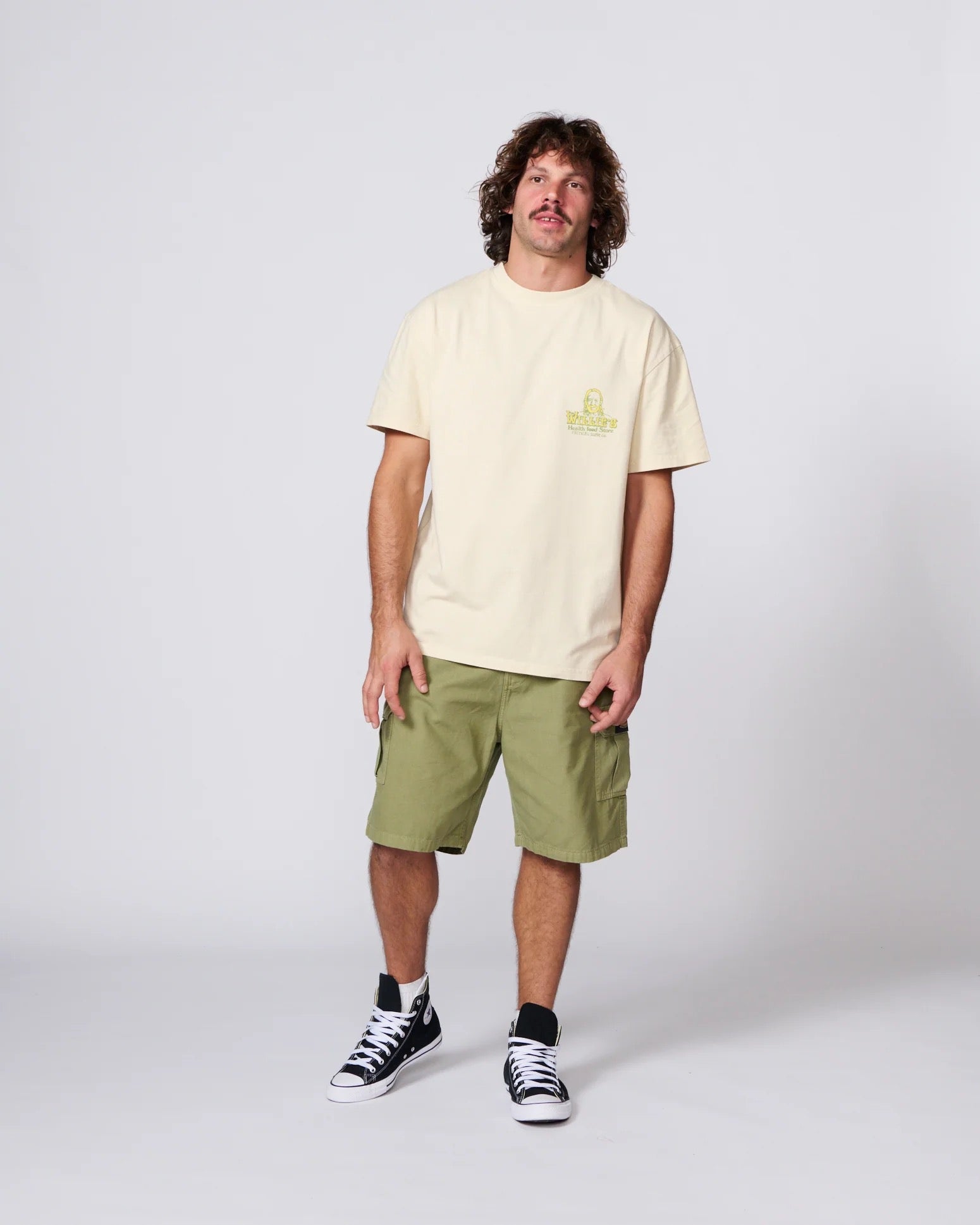 Critical Slide Vitamin Cowboy Tee Ecru