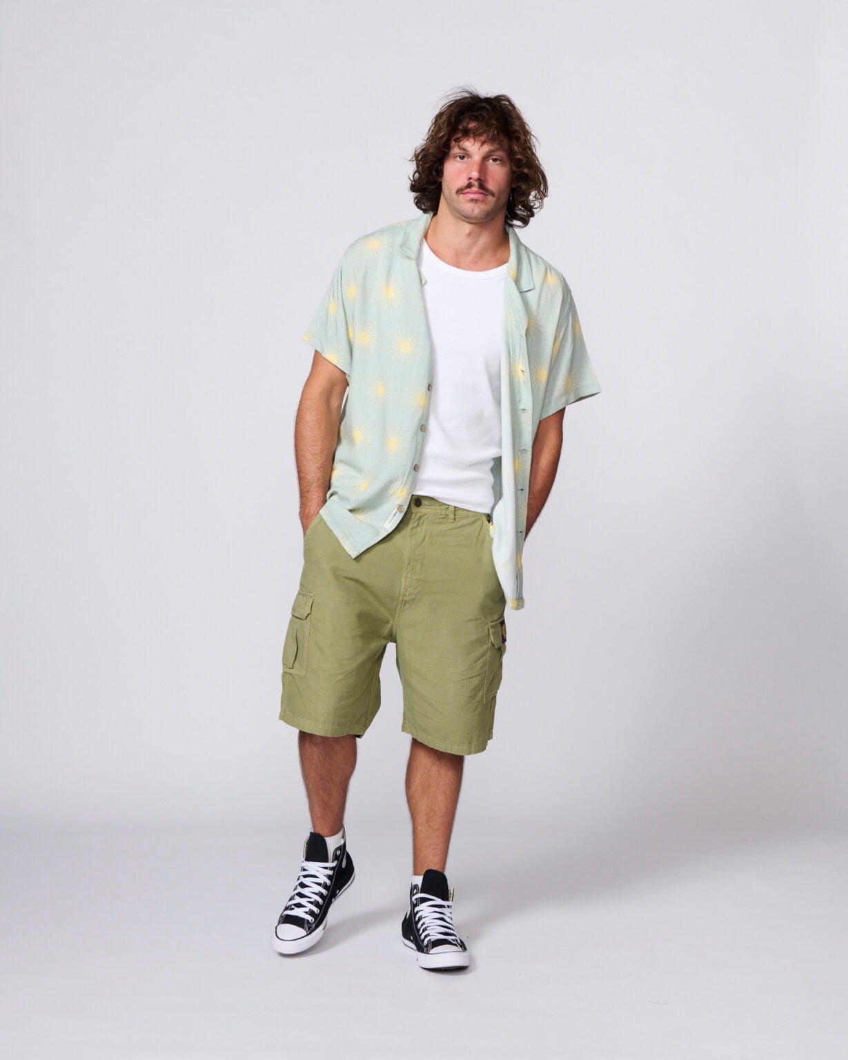 Critical Slide Sun Salute Resort SS Shirt Seafoam