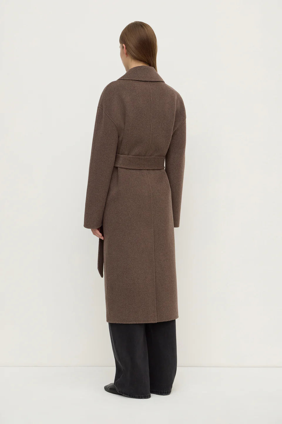 Assembly Ivy Wool Coat Cocoa Marle