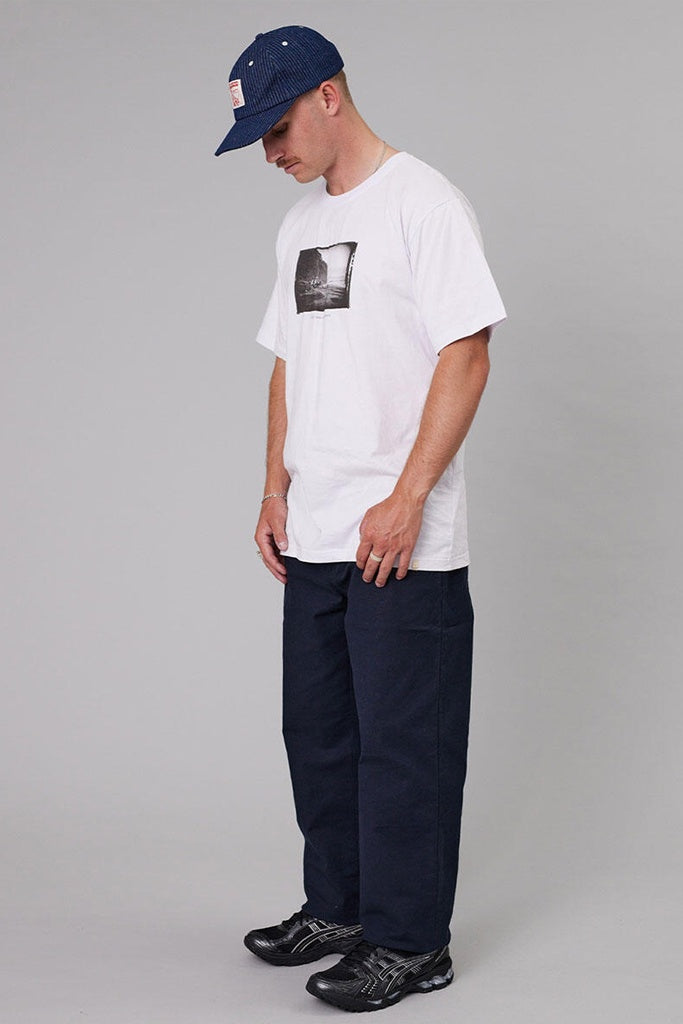 Just Another Fisherman Fishing Lifestyle Sea Tee White