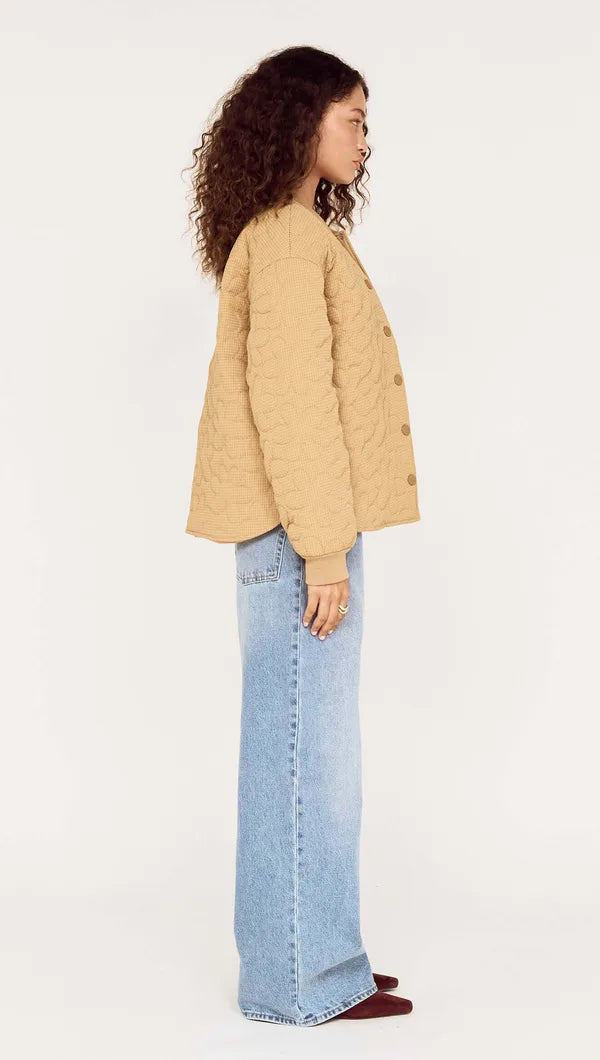 Mink Pink Sanna Puffer Jacket Stone