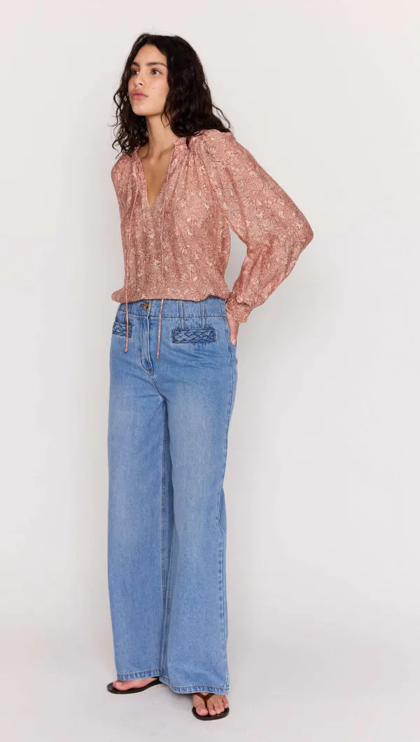 Mink Pink Yasmin Blouse