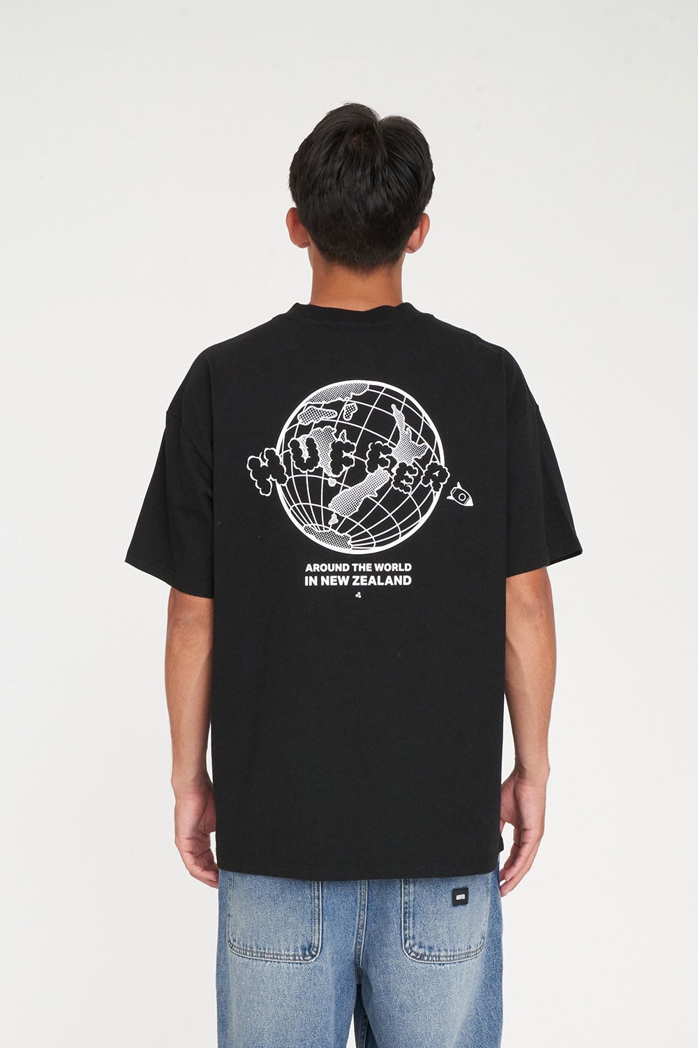Huffer Block Tee 220/Flight Plan Black
