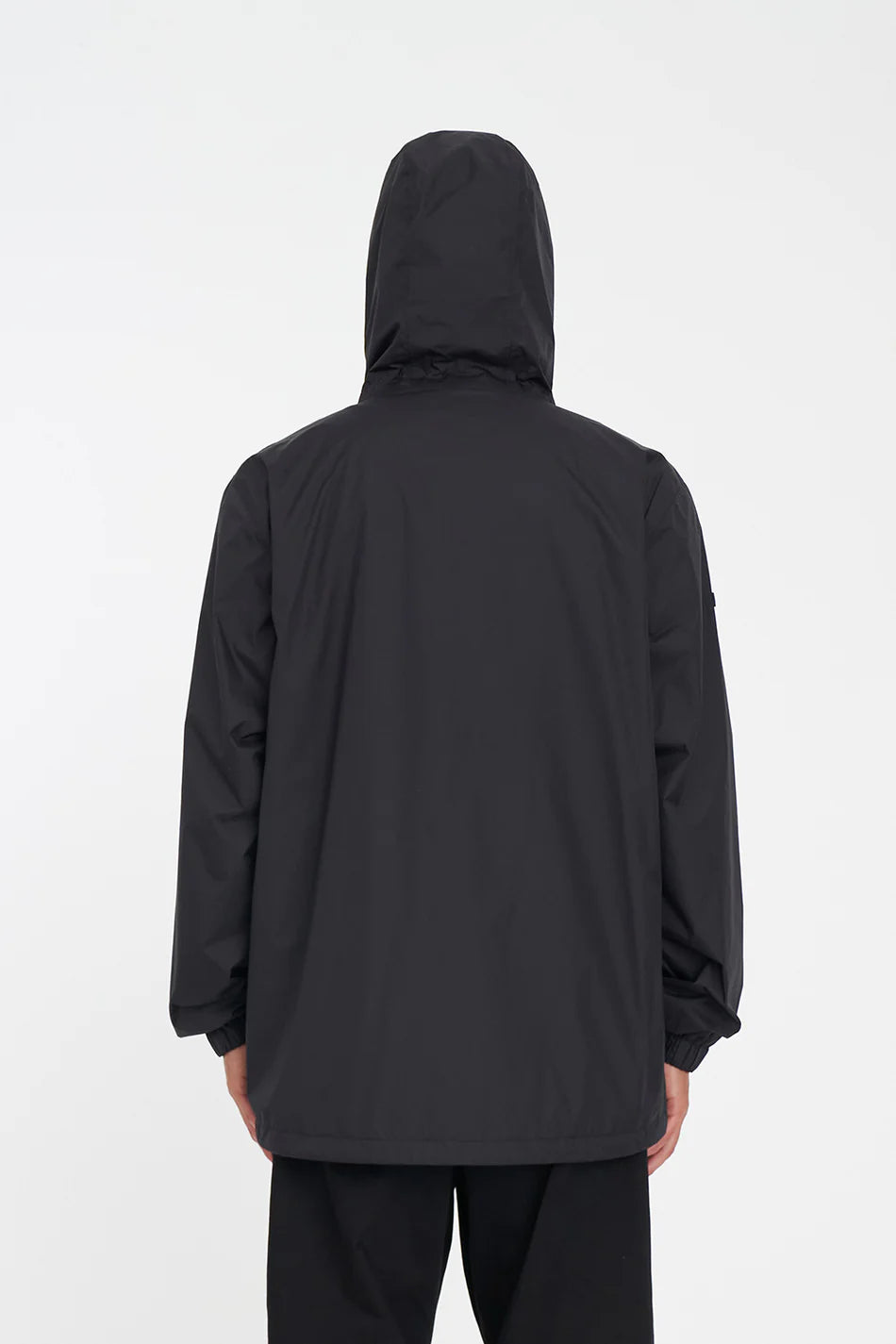 Huffer Mens Block Shell Jacket Black