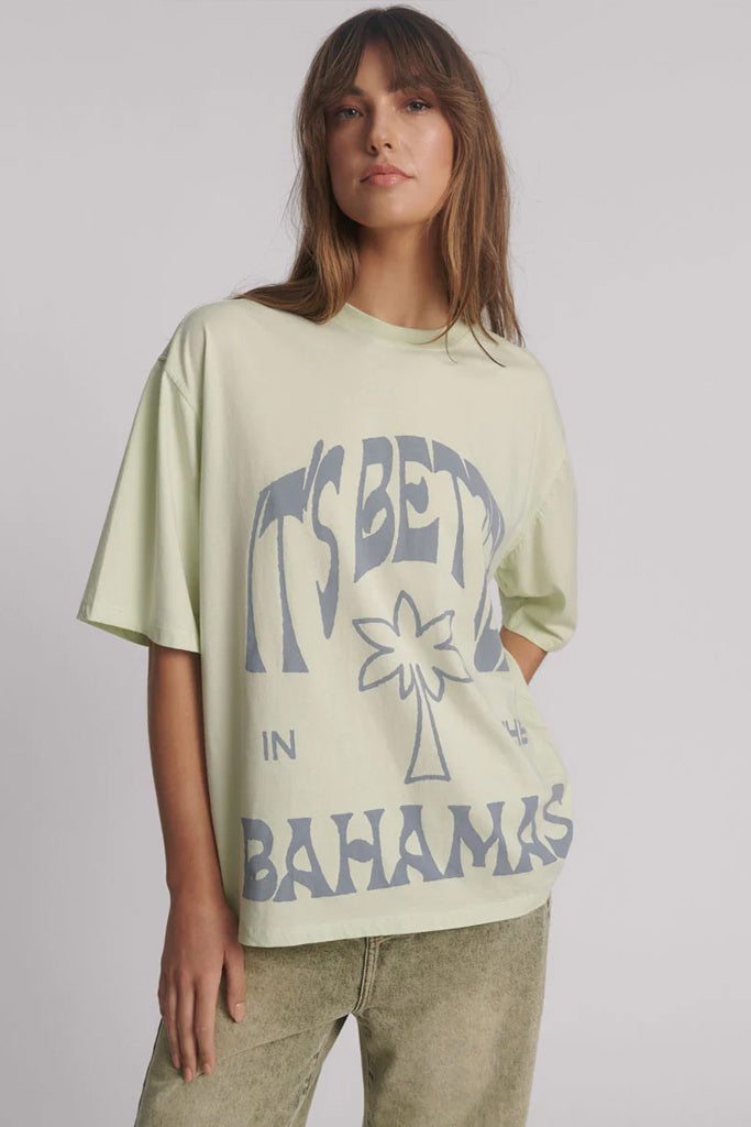 One Teaspoon Its Better In The Bahamas Kobe Tee Mist