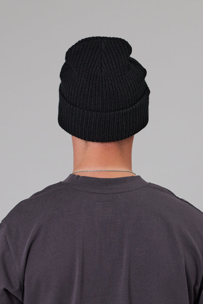 Just Another Fisherman Quality Goods Beanie Black