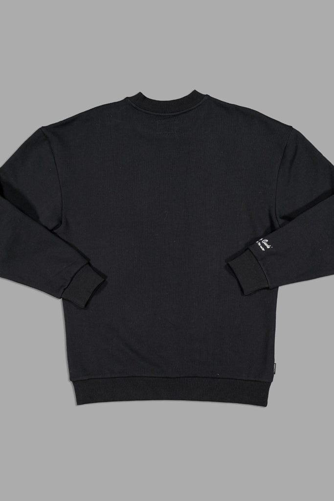 Just Another Fisherman Quality Goods North Crew Black