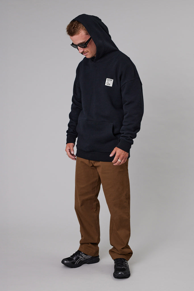 Just Another Fisherman Quality Goods South Hood Black